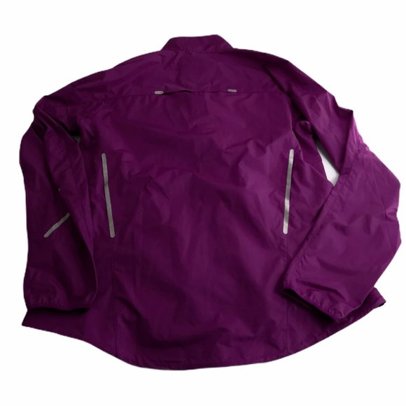 Nike Zip Rain Jacket Lightweight Fuchsia Pink L - Picture 4 of 9